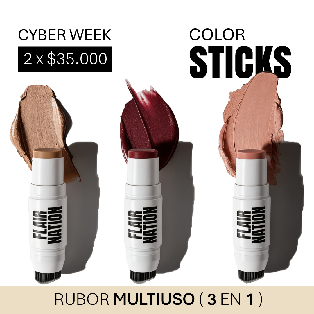 All Over Stick Flair Nation -  Barra de color multiuso
