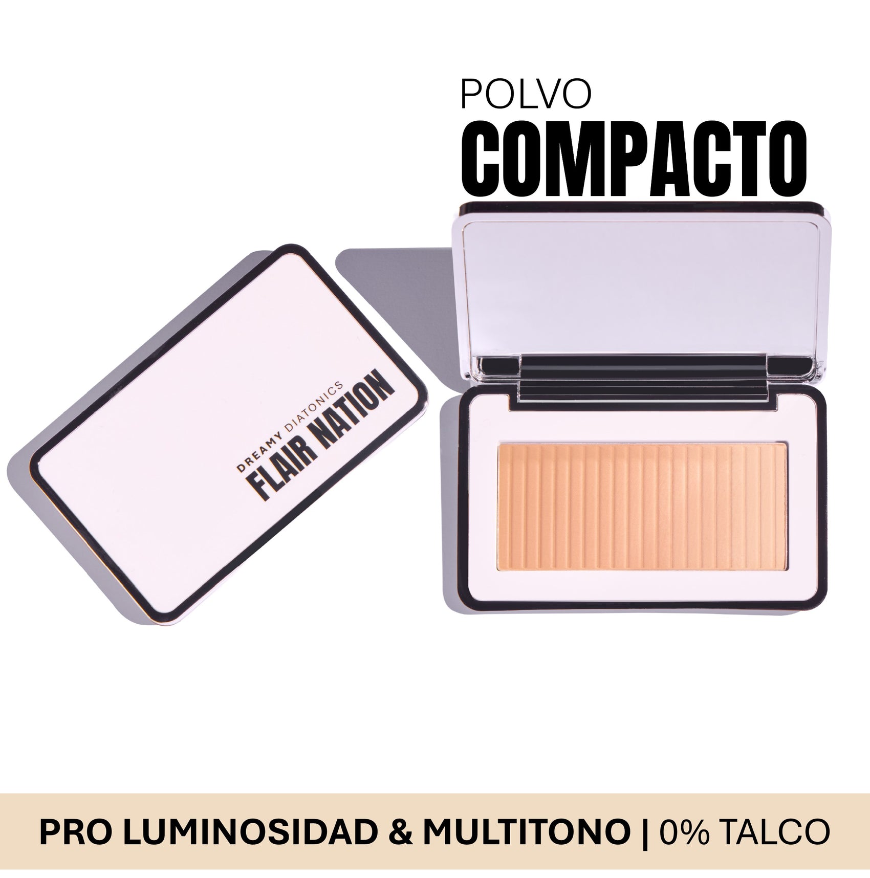 Polvo Compacto Multi Tono Flair Nation