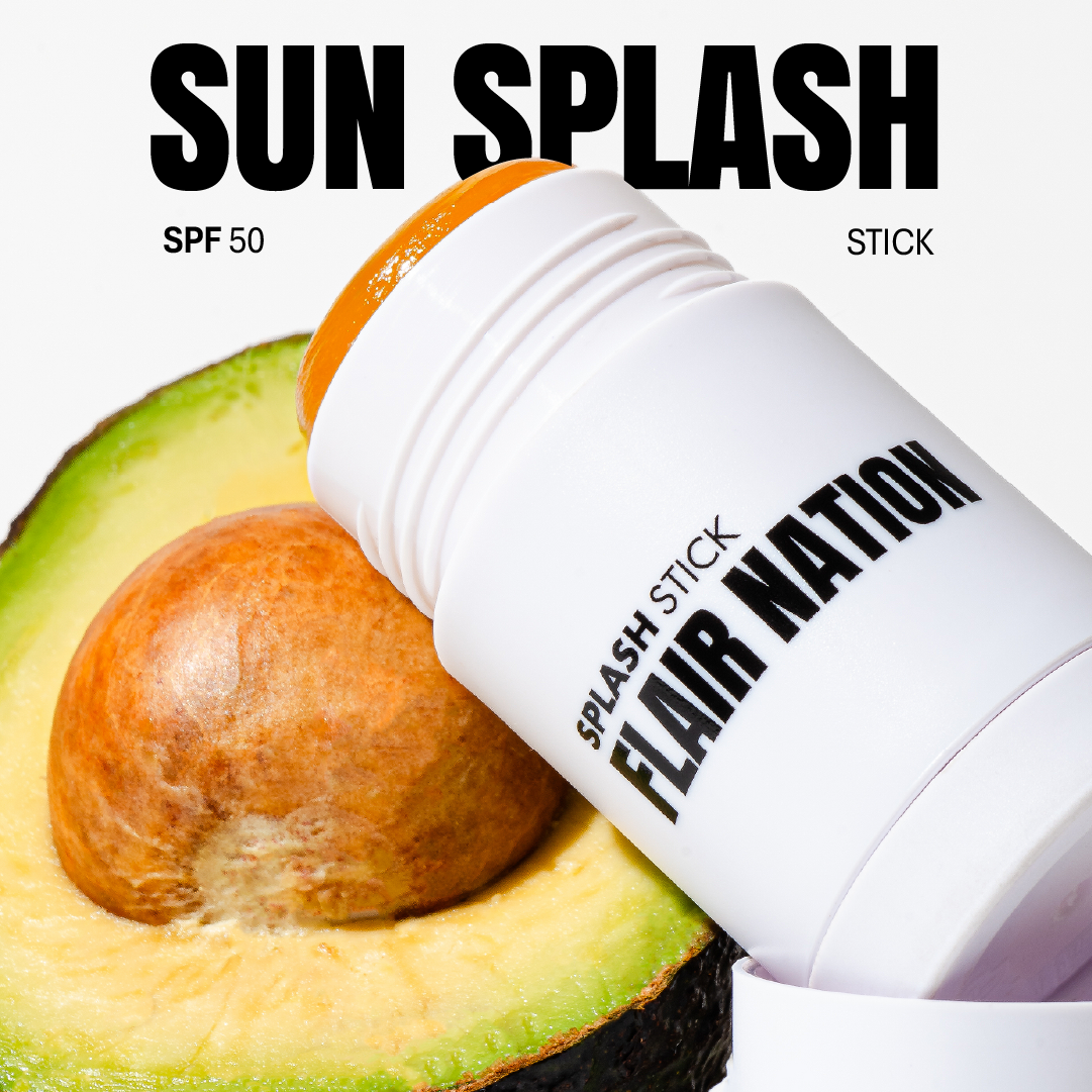 Sun Splash – Stick Sérum con FPS 50+ Flair Nation