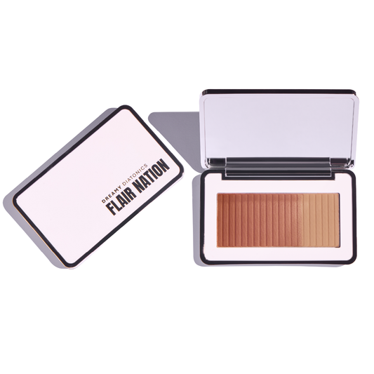 Combo The Real Bronze & Sculpt Bronzer + All Over Makeup Stick + Brocha Multitasker