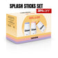 Set Splash Sticks!