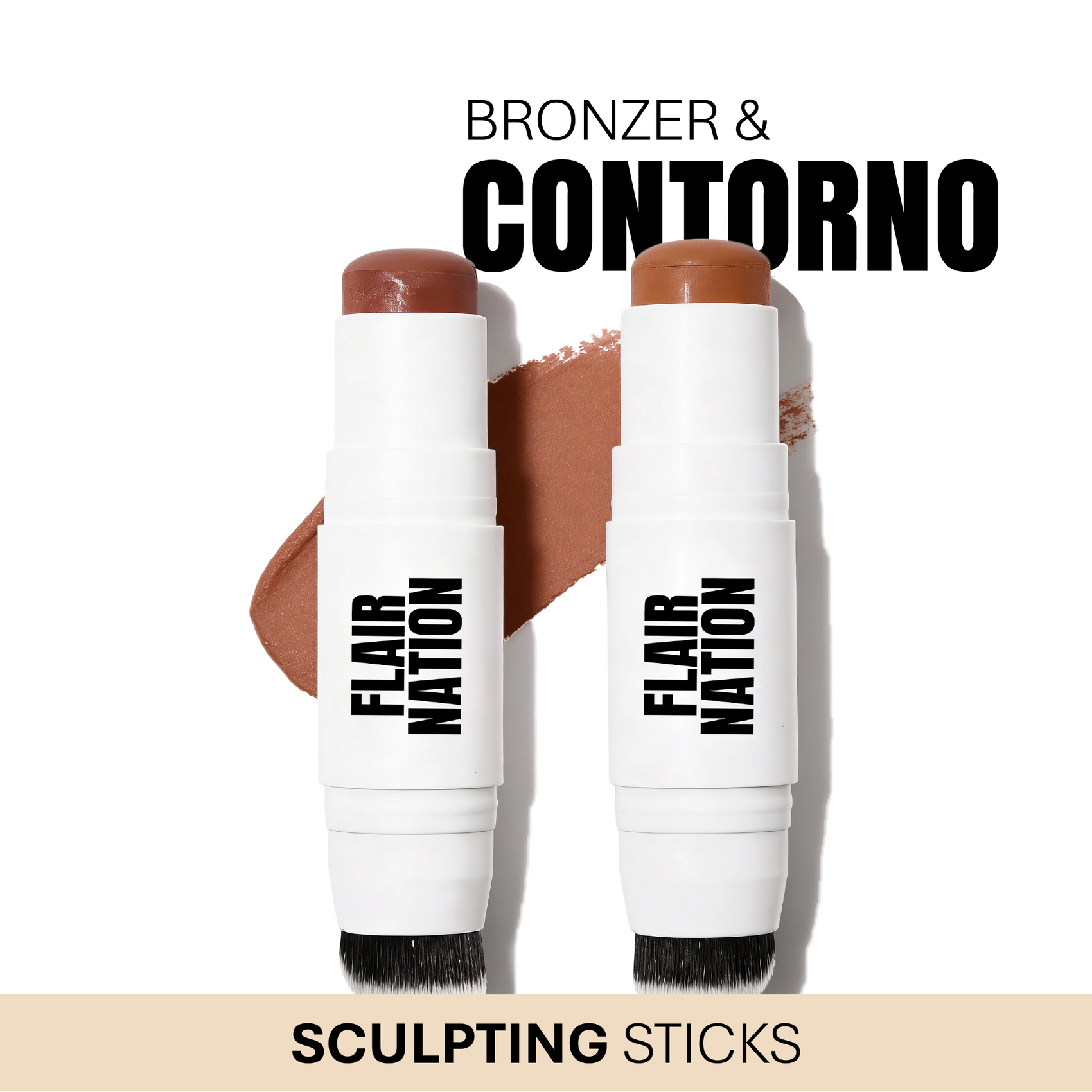Bronzer & Contorno Flair Nation